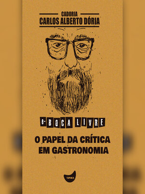 cover image of O papel da crítica em gastronomia